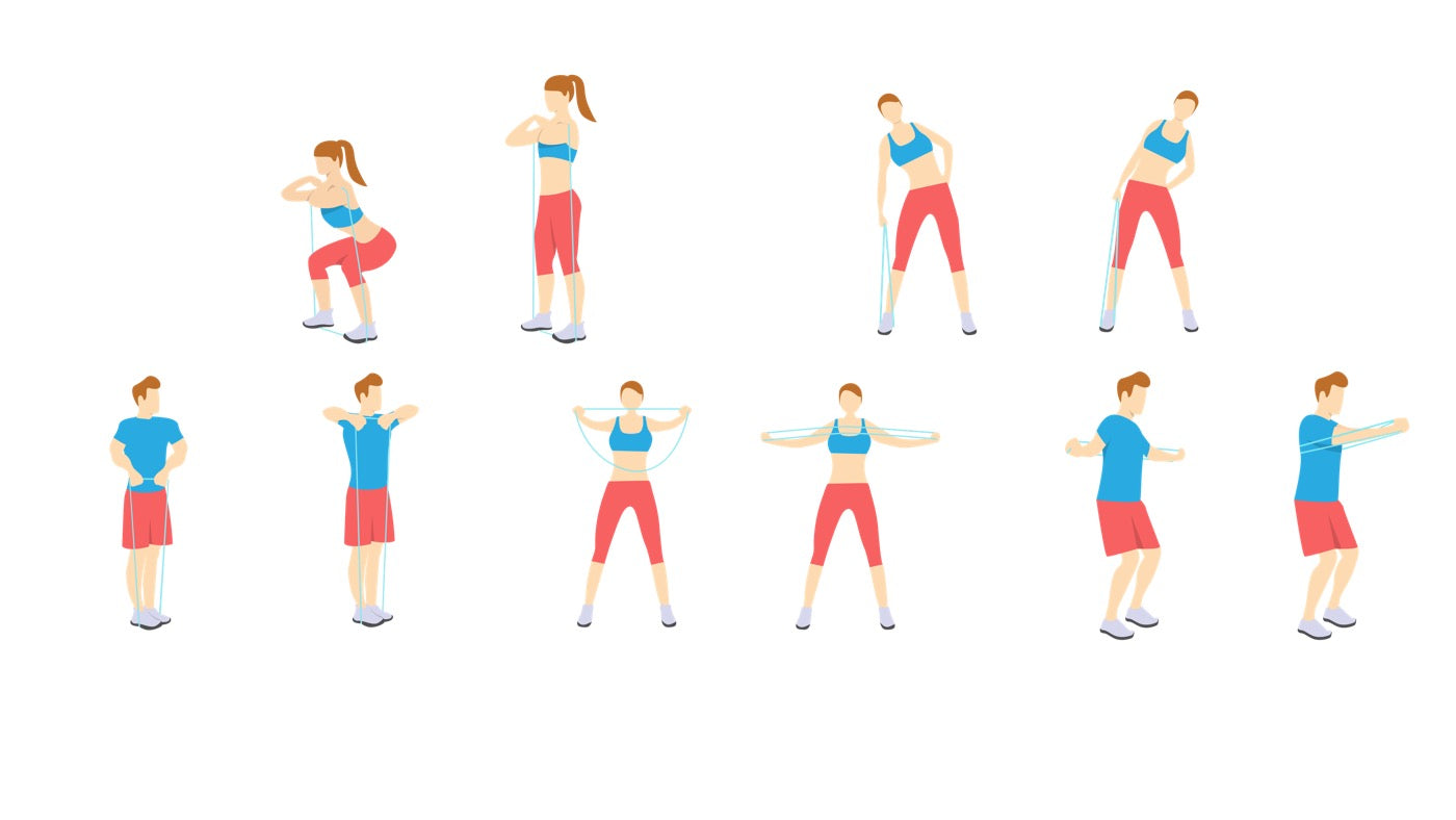 Resistance Band Back Exercises Resistance band back exercises